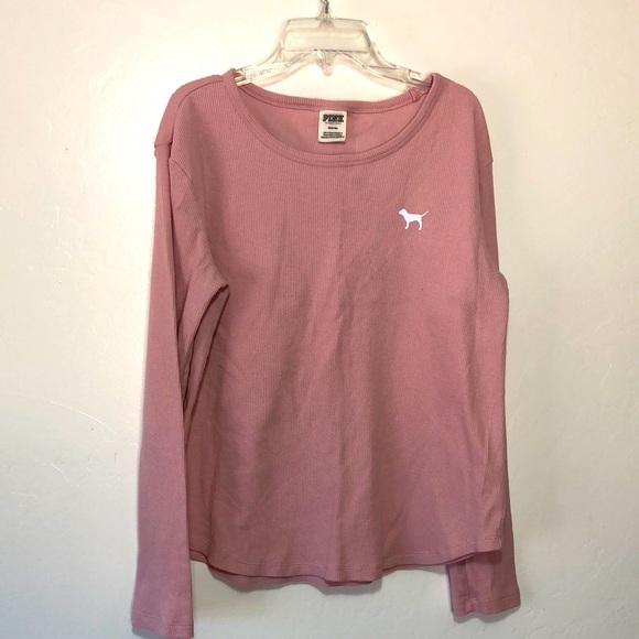 PINK Victoria's Secret Tops - Victoria’s Secret PINK waffle tshirt size medium